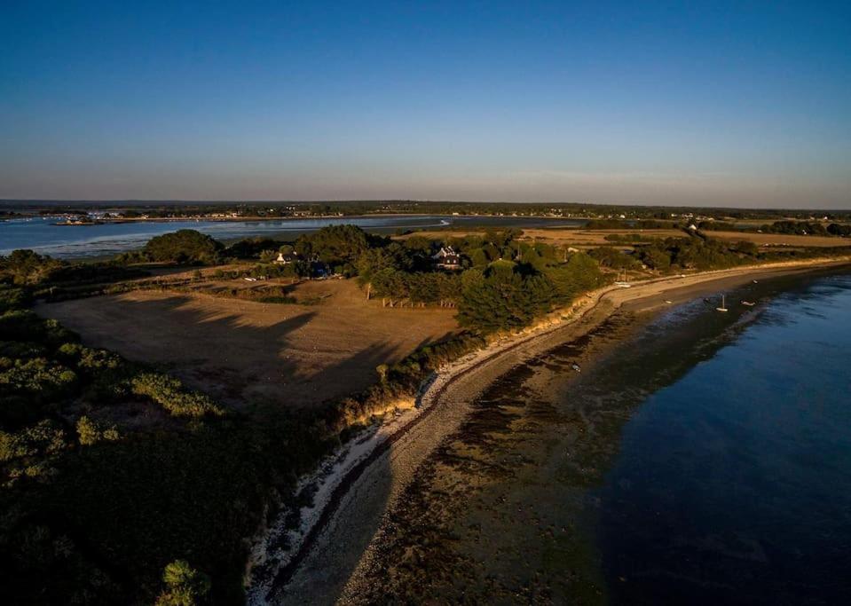Meuble Sur L'Ile De Tascon A 300 M De La Plage Saint-Armel Exterior foto