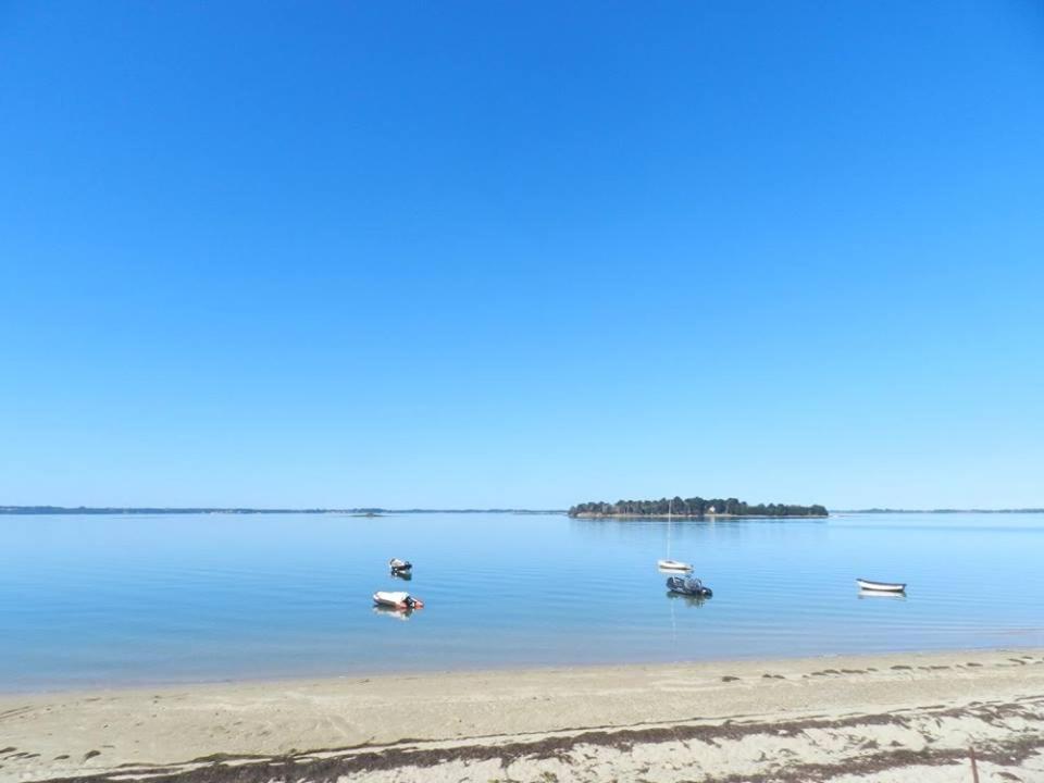 Meuble Sur L'Ile De Tascon A 300 M De La Plage Saint-Armel Exterior foto