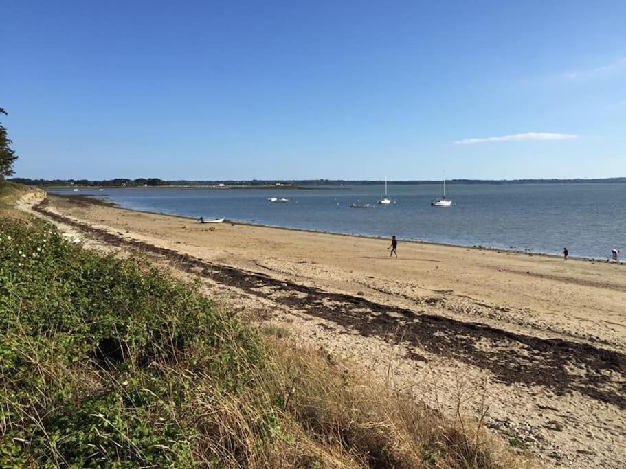 Meuble Sur L'Ile De Tascon A 300 M De La Plage Saint-Armel Exterior foto