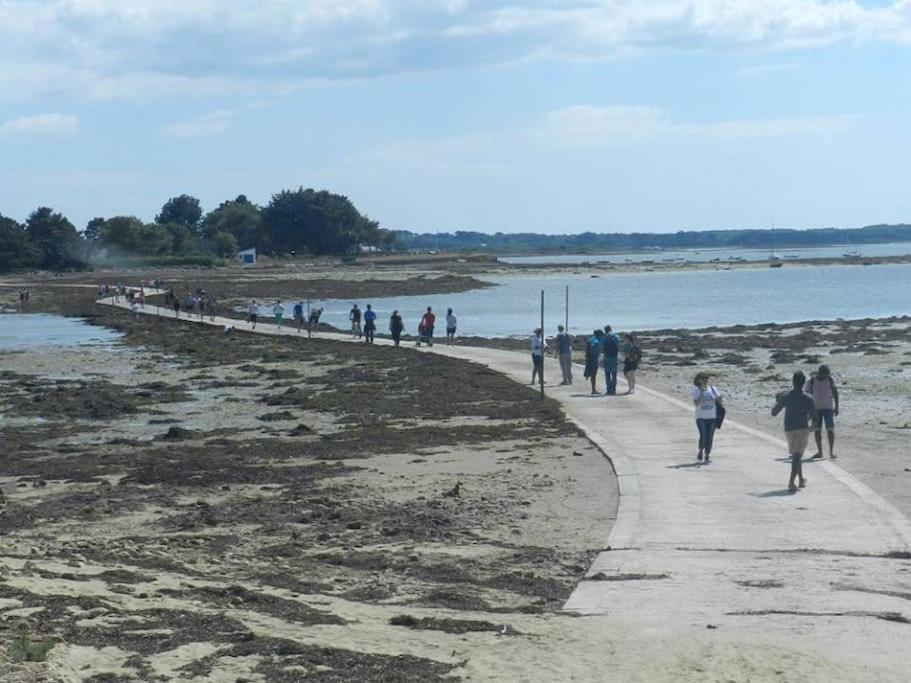 Meuble Sur L'Ile De Tascon A 300 M De La Plage Saint-Armel Exterior foto