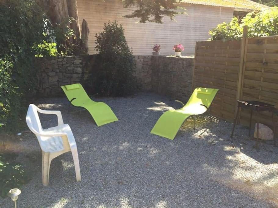 Meuble Sur L'Ile De Tascon A 300 M De La Plage Saint-Armel Exterior foto